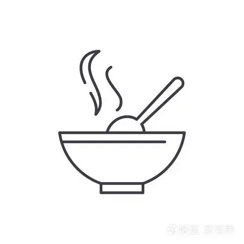 汤向量线性例证, 标志, 标志插画-正版商用图片14sd7j-摄图新视界