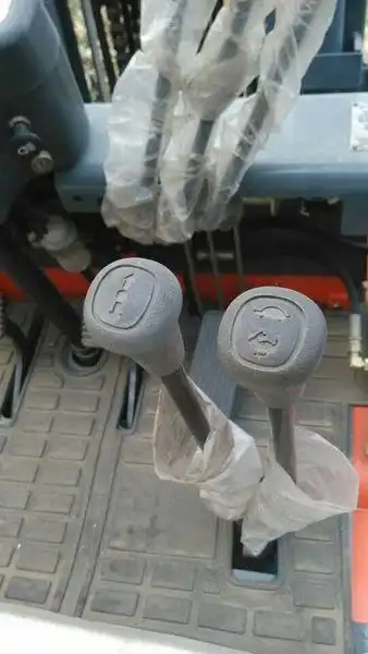 叉车一根档位操纵杆的怎么挂档 麻烦给我个图 :(比如面包车档位)如图