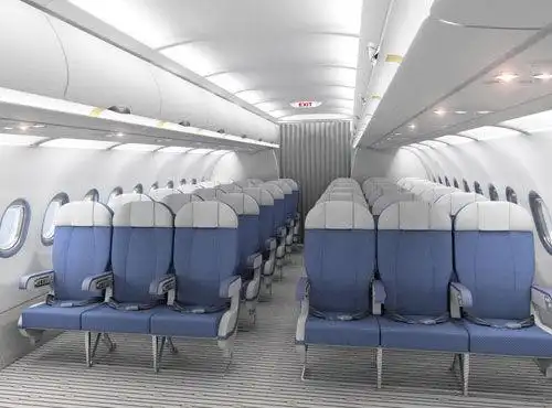 空客a320客舱内部空客a320系列飞机能够为客户提供同级别飞机中最低的