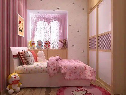 热门儿童房图片效果图