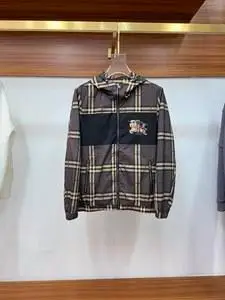 正品burberry巴宝莉21秋季经典薄款胸前战马帅气男士夹克短款外套