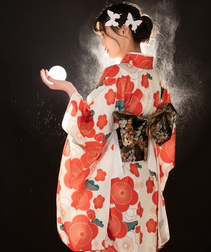 包邮yukata日本日式女士正装和服传统浴衣太鼓民族服装