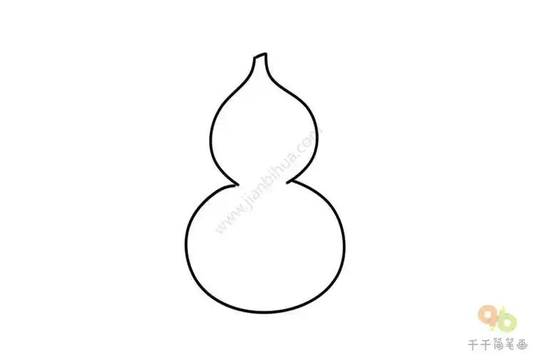 轻松学葫芦简笔画图片
