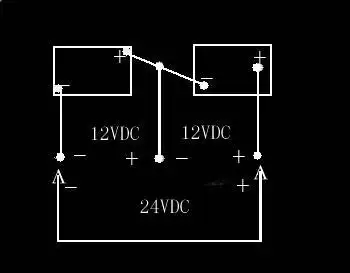 谁能给个汽车dc12v转为dc -12v双电源和转为dc -24v的电路图啊?