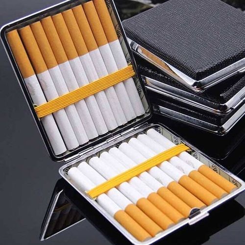 创意烟盒1020支个性超薄金属香菸盒子男烟便携烟盒