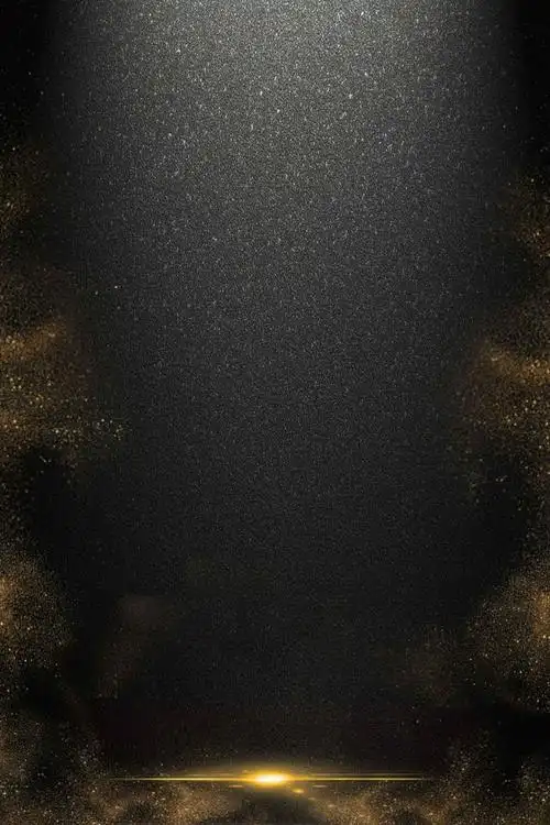 黑色质感底纹洒金劳动节海报背景免抠素材