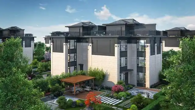 如此火爆的新中式别墅外立面,经久耐看有韵味,是富人的优先选择