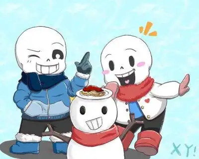 [传说之下]骨兄弟sans和papyrus