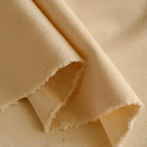 厂家直销 现货批发 14安帆布面料 双经双纬棉帆布 厚棉布 帆布坯