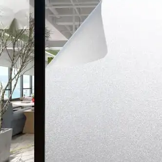 可狄原玻璃贴纸隔热膜单向透视防晒遮光窗户遮阳膜防窥隐私磨砂90cm2m