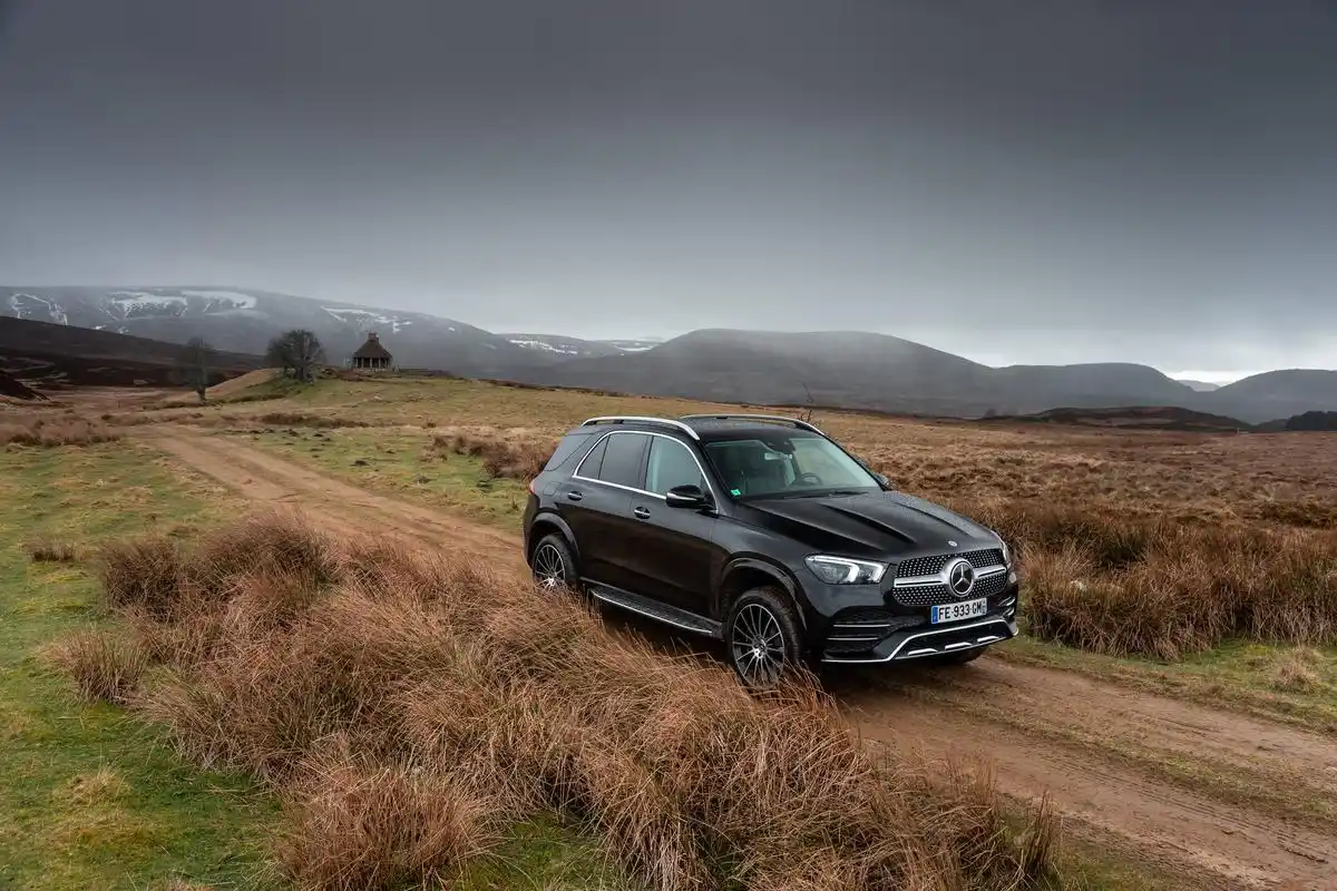 奔驰 gle 450,黑科技满满的轿跑suv