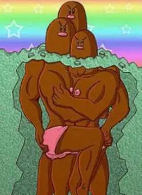 神奇宝贝拥有邪恶样貌的宝可梦三地鼠地面以下部分是什么样子