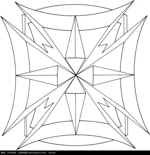 空间透视几何图形