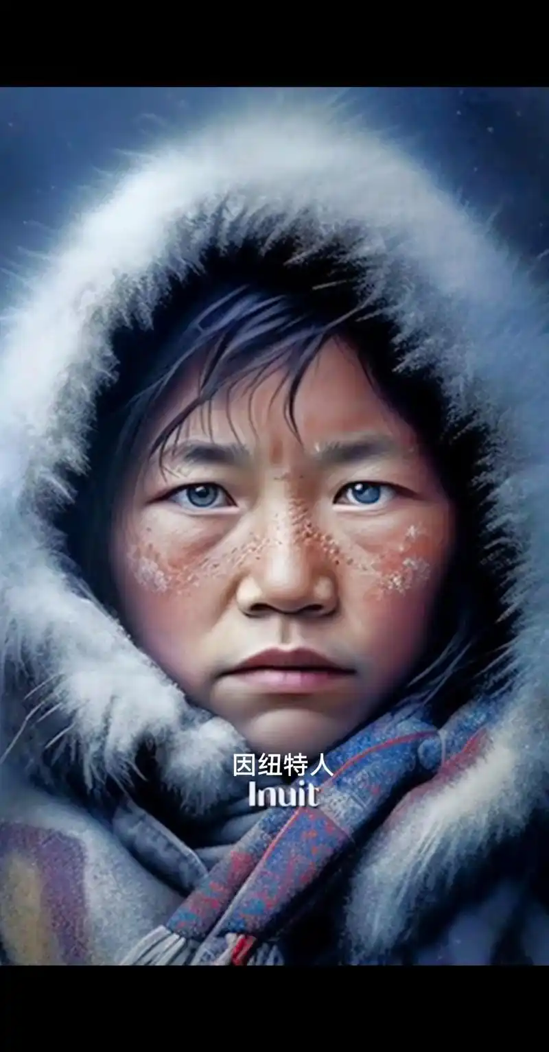美洲原住民④因纽特人/爱斯基摩人的一支.