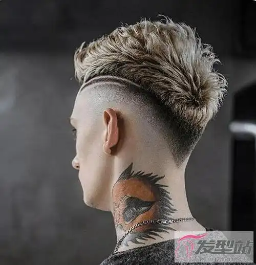 发型雕刻图案侧面男最好看侧面雕刻图案大全4