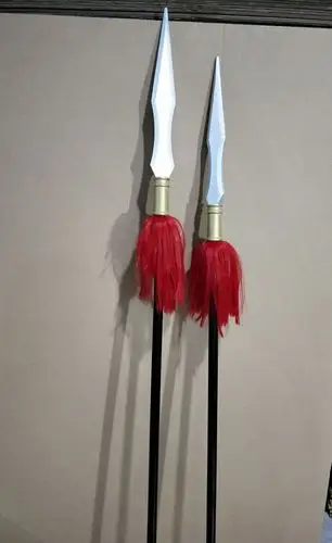 岳飞兵器库中国古代宋朝枪舞台影视道具拍摄儿童表演长矛古装木 未