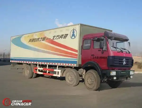 北奔牌汽车图片|北奔牌专用车图片系列|nd5240xxyz型北奔牌厢式运输车