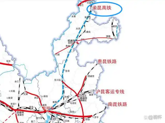 与云南有关的15条铁路最新动态!这条"高铁"已定位为普速铁路