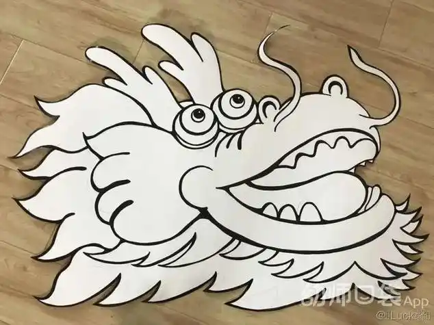 龙头简笔画彩色龙头简笔画彩色简单