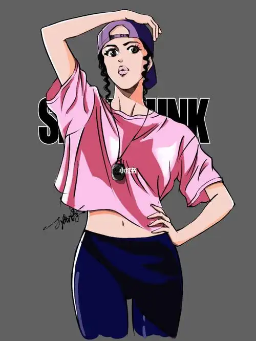 《灌篮高手》手绘更新-彩子