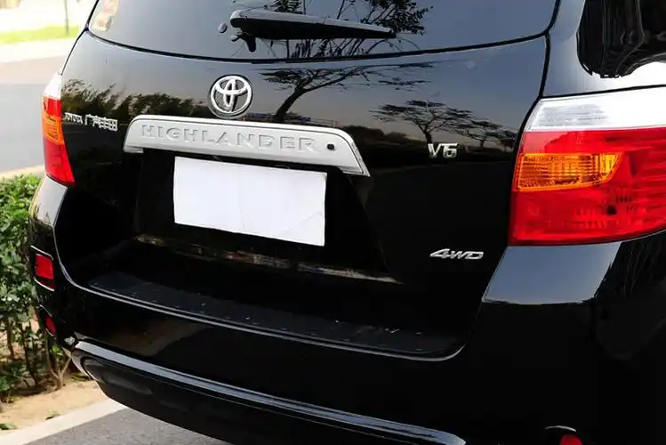 适用于新款丰田汉兰达v6标志4wd尾标英文字母标车贴车标四驱标sport