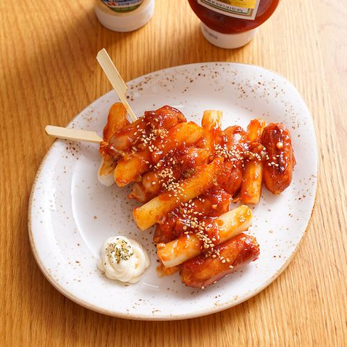 年糕韩式炸鸡餐饮商用韩国火锅整箱批发1kg年糕