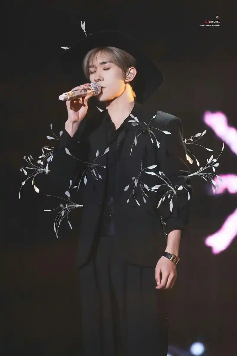 这服装眼前雪亮#易烊千玺# #tfboys十周年演唱会