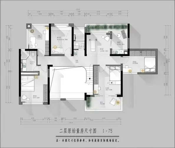 260平复式户型图