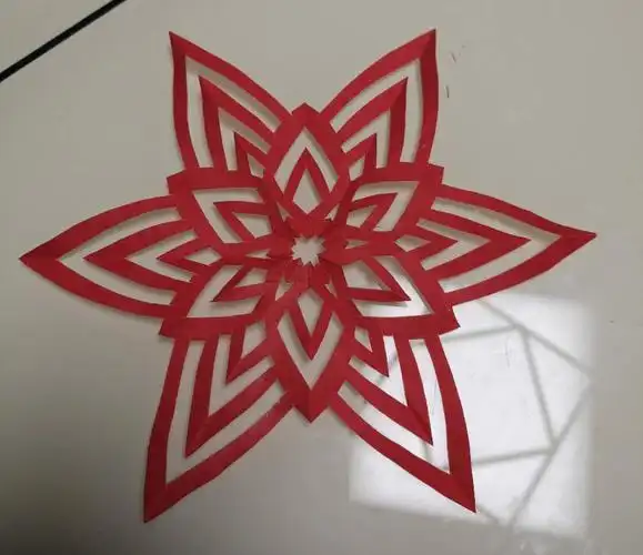 手工—对称剪纸