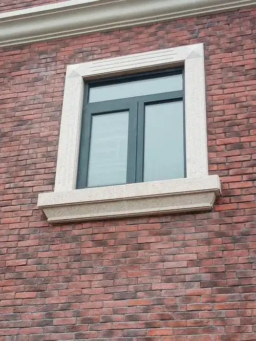 乡村别墅外墙之石材与瓷砖搭配