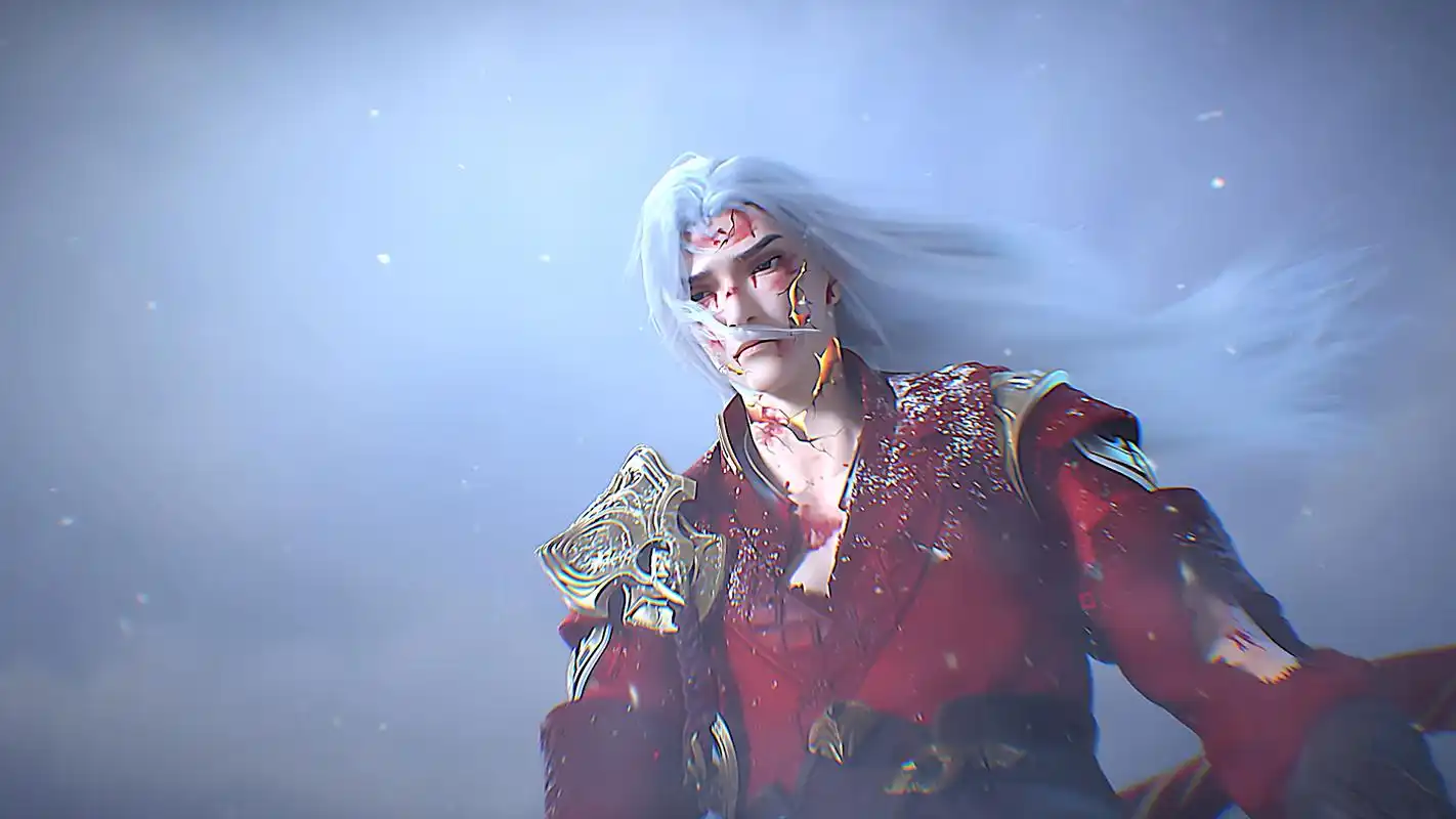 《完美世界》荒天帝石昊壁纸:一身伤如花盛开,一生征战才痛快