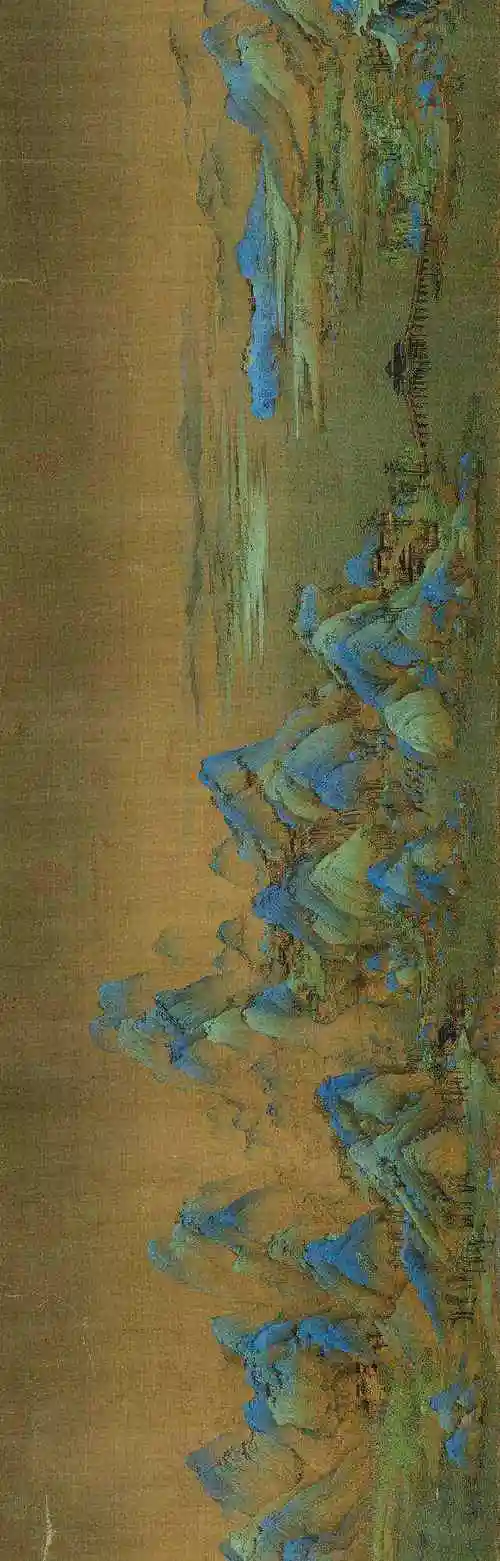 王希孟千里江山图高清全卷欣赏