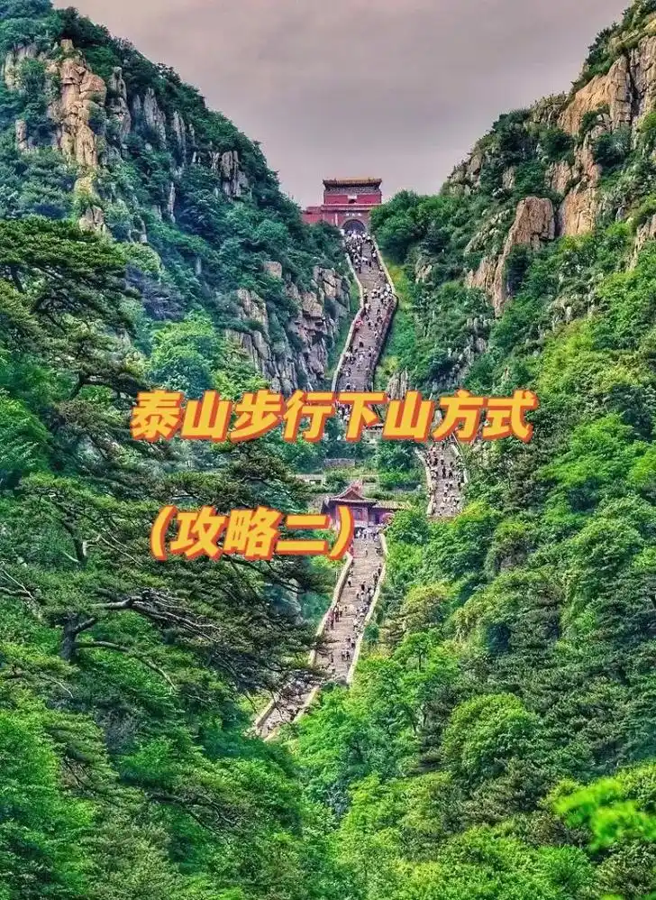 爬泰山攻略——四条路线.爬泰山四条路线介绍 红门路线,经典 - 抖音