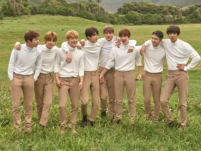 comexo是韩国非常知名的男子演唱组合,他们最初共有十二人.