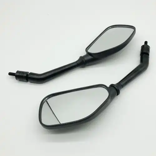 适配豪爵时代之星hj100t2踏板车摩托车反光镜倒车后视镜摩托车后视镜