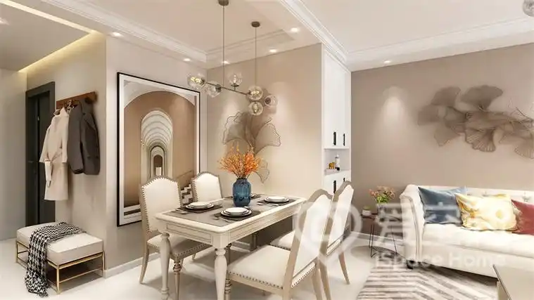 中海首钢·金裕雅苑112平米三居现代风格装修案例