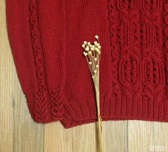 编织教程 春晖 云宝宝志田花样棒针中老年套头毛衣 奔6的小老太,您真