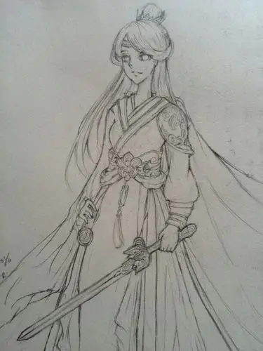 花木兰 手绘 古风