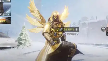 和平精英炽羽金尊声称全网最帅的游戏皮肤