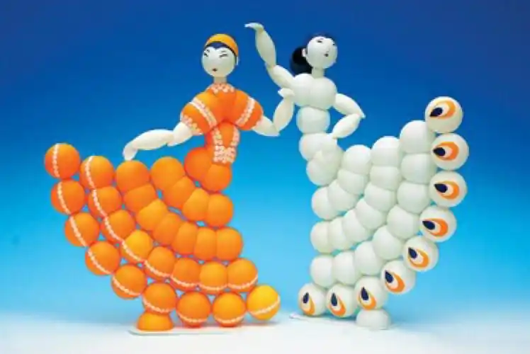 乒乓15球diy手工7015艺品·孔雀公主 - 堆糖,美图壁纸兴趣社区