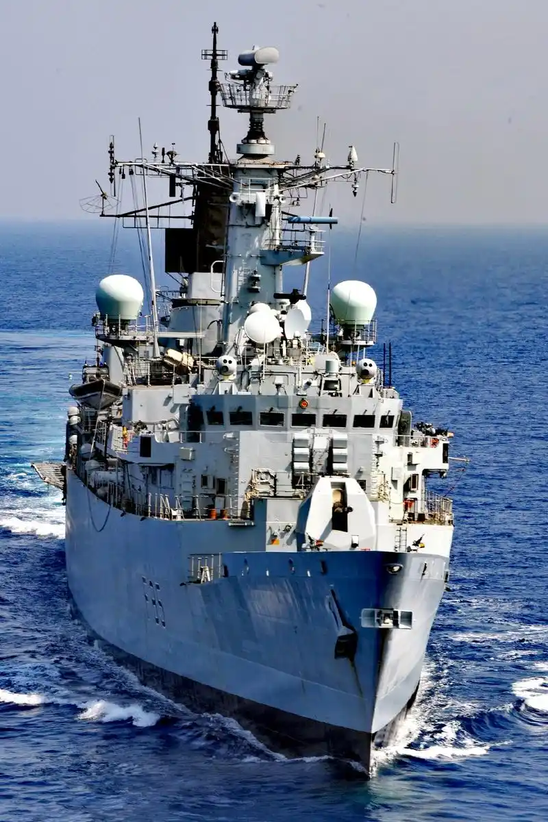 舰船欣赏:英国海军 22型护卫舰