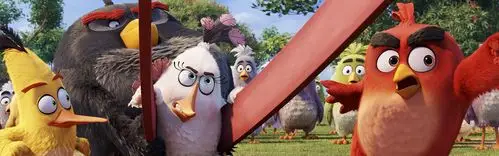 2016年愤怒的小鸟 壁纸 - 3840x1200 双屏全景