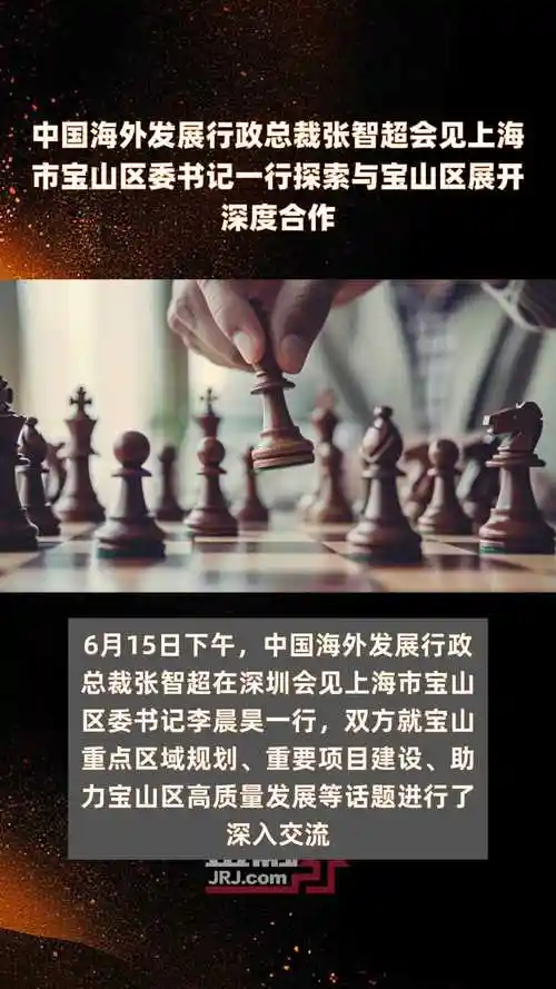 中国海外发展行政总裁张智超会见上海市宝山区委书记一行探索与宝山区