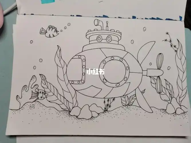 海洋馆简笔画海洋馆简笔画图片