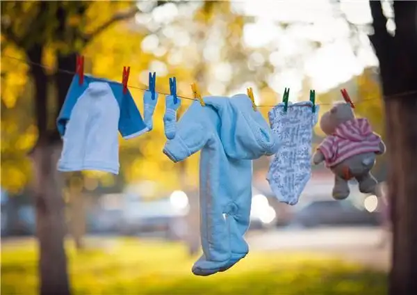 t恤,悬挂,晾衣服,正面,蓝天,太阳