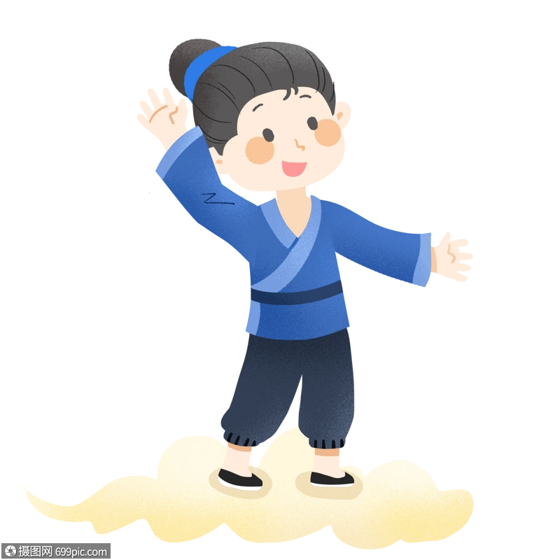 七夕节等待织女的牛郎