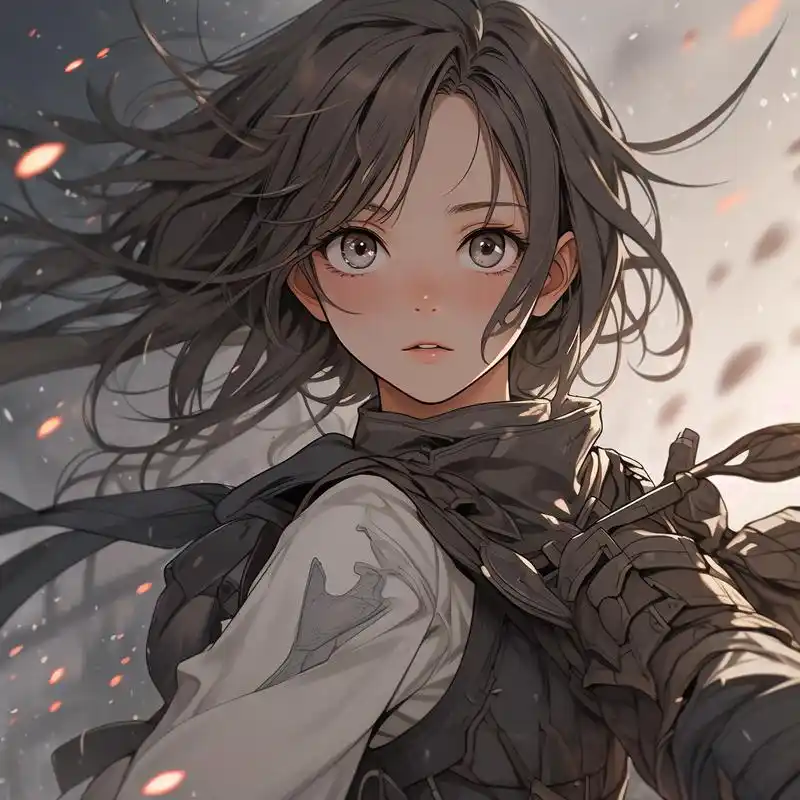 又帅又飒的动漫女生头像99