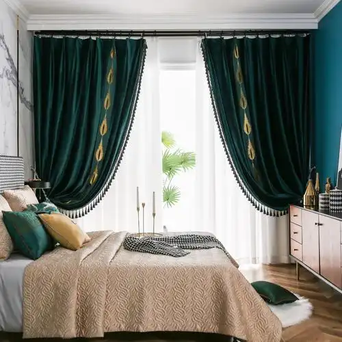 美式轻奢现代简约大气窗帘