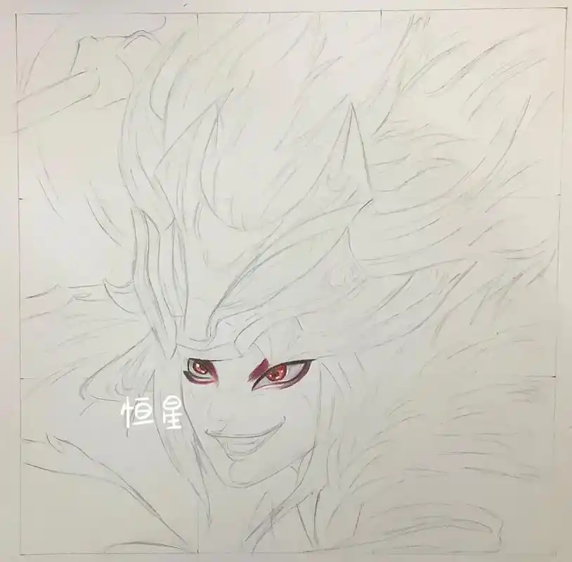 fyp #手绘 #临摹 #电光耗子 #玄策 #彩铅  @黎 - 抖音