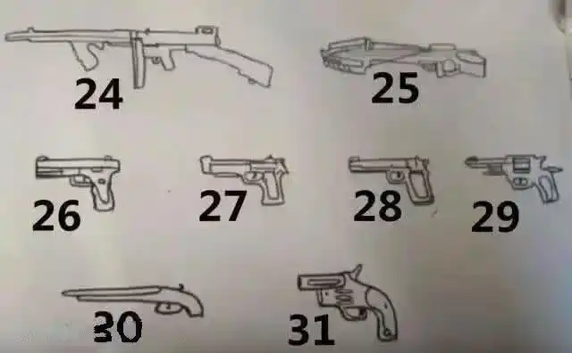 绝地求生:小学生手绘"吃鸡"枪械,你能认出几把?